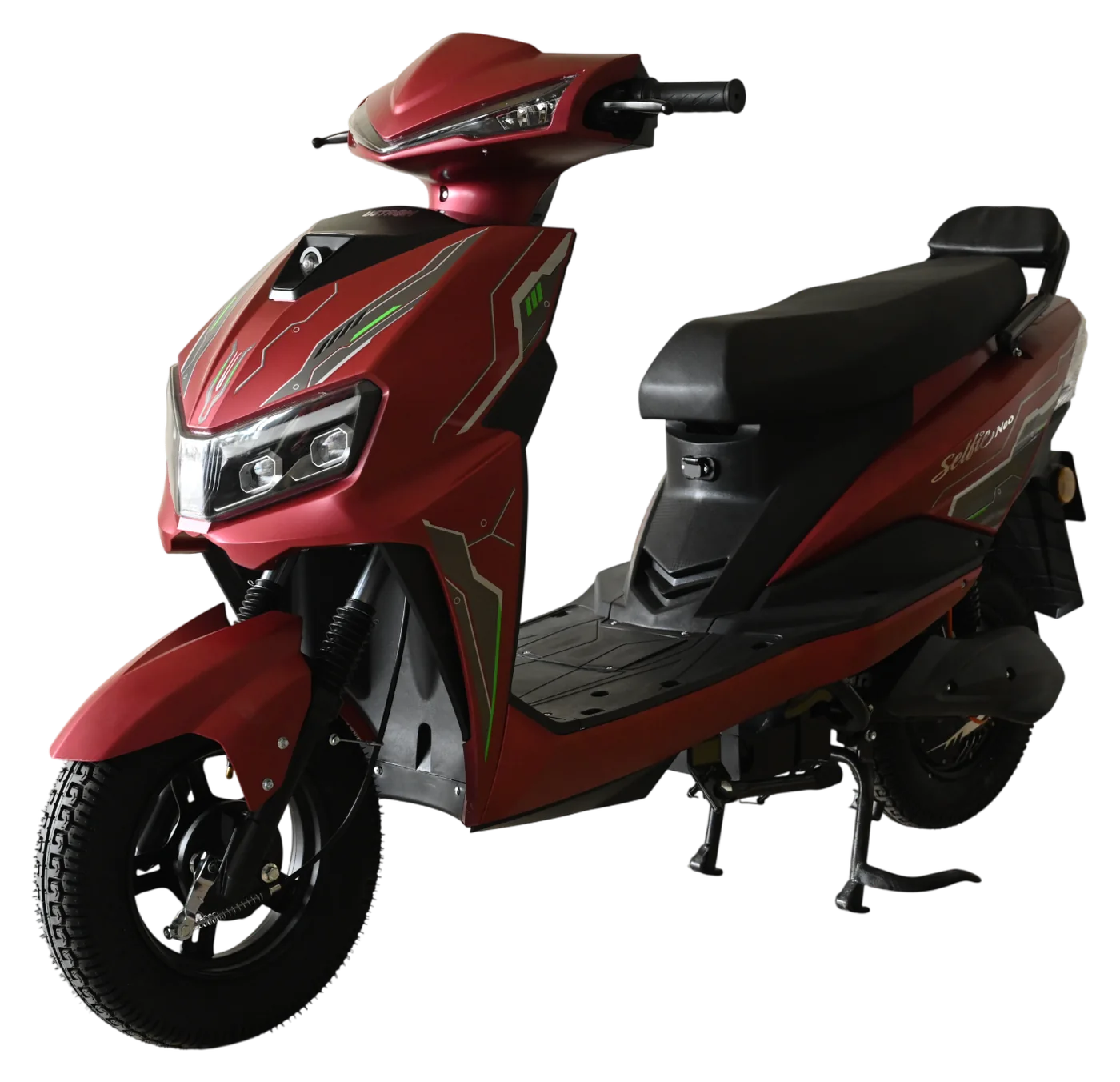 USTROM Selfie Neo electric scooter in Racing Red